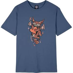 Santa Cruz Дамска тениска Santa cruz Women's Night Critter Front T-Shirt - Heritage Blue - размер 6 (UK) (916-5118-0111)