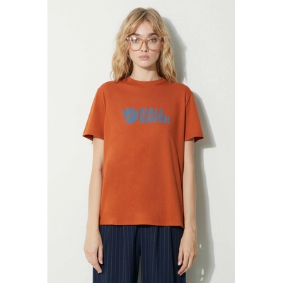 Fjällräven Fjällräven Logo Tee W TERRACOTTA BROWN