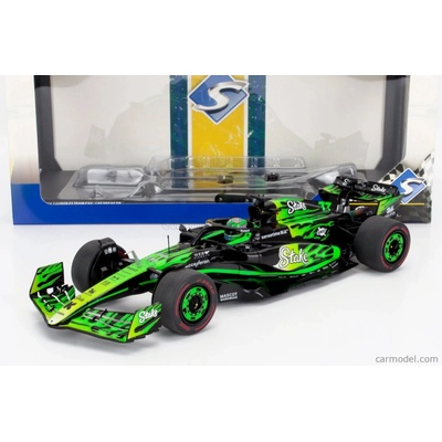 Solido Sauber F1 C44 Team Stake Kick N 77 Las Vegas Usa Gp 2024 Valtteri Bottas Zelená Černá 1:18