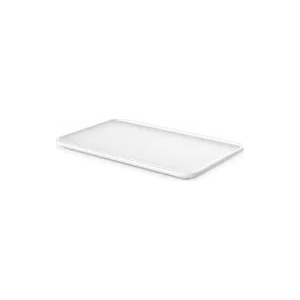  KN-Плато меламин "Luna" GN 1/2 32.5х27cm БЯЛО (40012 CW) (0136906)