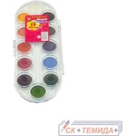  Водни бои 12цв. медови Естрела голяма кутия
