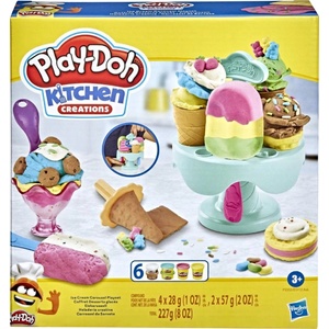 Hasbro Set Play-doh Kitchen Creations Ice Cream Carousel (f5332)