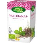 Artemis Bio Био билков чай Valeriana Plus, с валериана и билки, 20 филтърни пакетчета, Artemis Bio (310766 HDM)