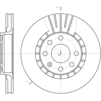 Brzdový kotúč REMSA 6178.10