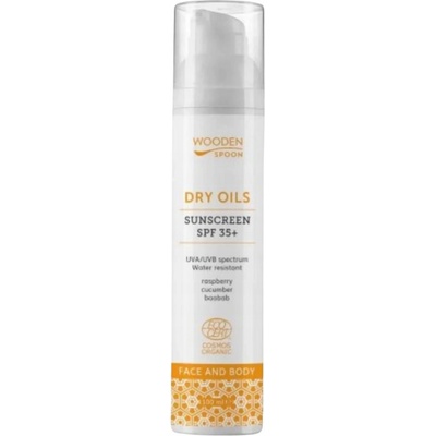 WoodenSpoon opaľovací krém na telo s nízkym komedogénnym indexom SPF35 100 ml