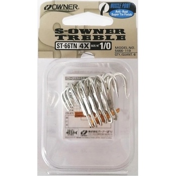 Owner trojháček ST66 vel.1 6 ks