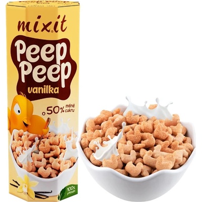 Mixitt Peep Peep cereálie vanilka 280 g