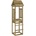 vidaXL Кула за игра 52, 5x46, 5x206, 5 см импрегнирана борова дървесина (826513)
