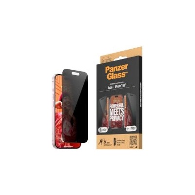 Panzer Glass Protector Privacy for iPhone 15