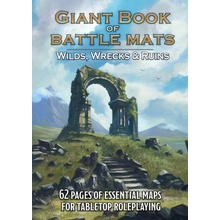 Loke BattleMats Giant Book of Battle Mats Wilds, Wrecks & Ruins