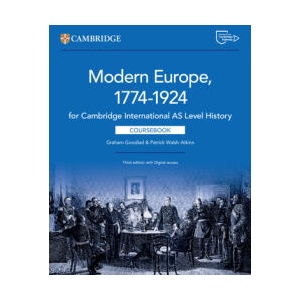 Cambridge International AS Level History Modern Europe 1774-1924 Coursebook with Digital Access (ISBN: 9781009556200)