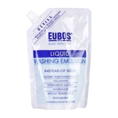 Eubos Basic Skin Care Blue mycí emulze bez parfemace náhradní náplň 400 ml