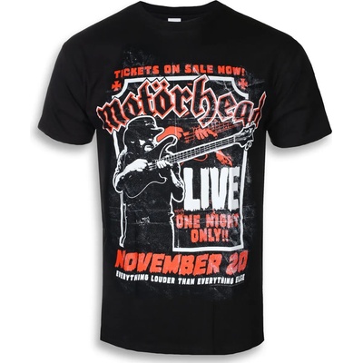 ROCK OFF тениска метална мъжки Motörhead - Леми Огнева мощ - ROCK OFF - MHEADTEE47MB