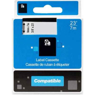 DYMO S0720630, 12mm, 7m,černý tisk zlatý podklad - kompatibilní