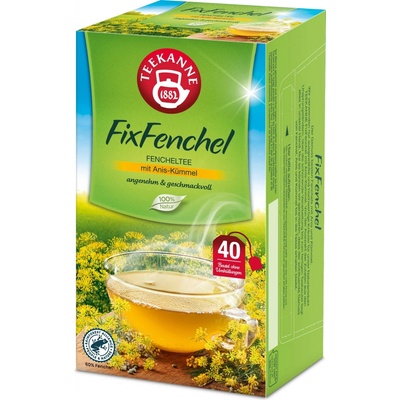 TEEKANNE FixFennel 40 dvoukomorových sáčků