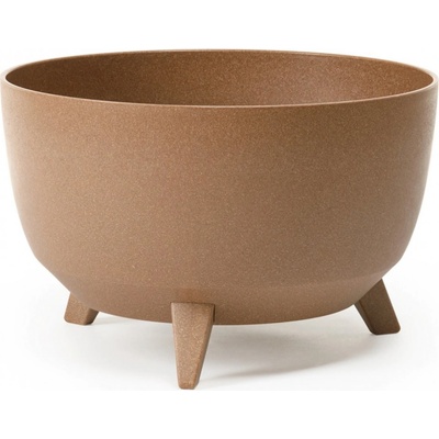 LAMELA ROMA ECO natur květináč na nožkách 40 cm
