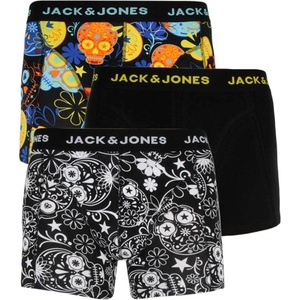 Jack & Jones Набор от три - мъжки боксерки Jack and Jones многоцветни Jack & Jones | Cheren Mnogotsveten | МЪЖЕ | L