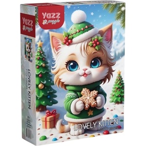 Yazz Пъзел Yazz Puzzle от 1000 части - Очарователно коте (3858)