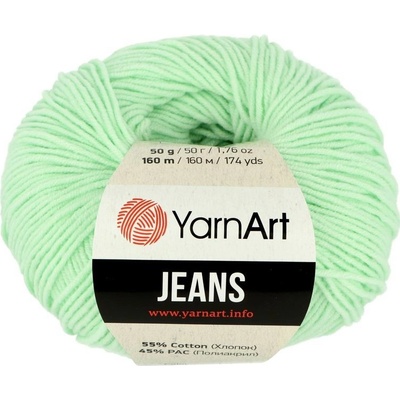 YarnArt Jeans 79 zelená mint