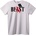NOONEBRAND Тениска Звярска Лапа - 4XL, Black