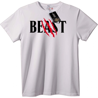 NOONEBRAND Тениска Звярска Лапа - 4XL, Black