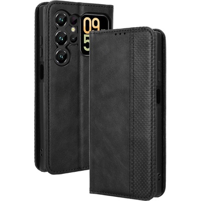 OUKITEL Калъф с протектор за Oukitel C62 / C62 Pro - кожен портфейл калъф с ретро текстура и стойка, 4 цвята