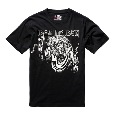 Brandit Тениска в черен цвят Iron Maiden Eddy GlowBW-61049-11002 - Черен, размер 7XL