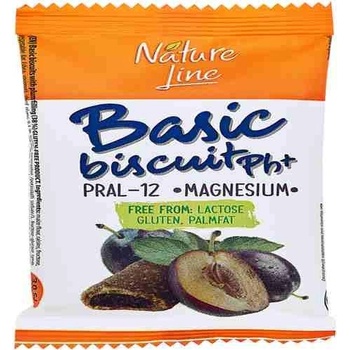 Natur Line Celozrnné sušienky ochutené Basic biscuit slivkové 50 g