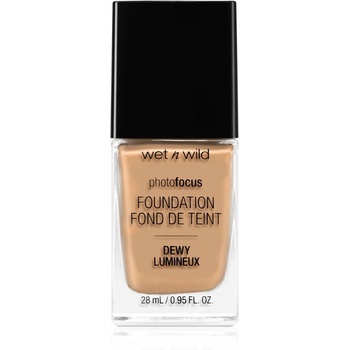 Image 1 of Wet n Wild PhotoFocus лек хидратиращ фон дьо тен за озаряване на лицето цвят Golden Beige 28ml