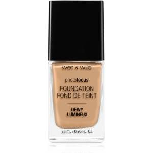 Wet n Wild PhotoFocus лек хидратиращ фон дьо тен за озаряване на лицето цвят Golden Beige 28ml