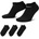 Nike Мъжки чорапи Nike 3 Pack No Show Socks Mens - Black
