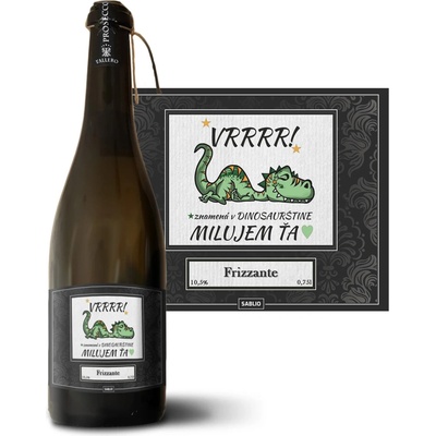Sablio Dinosaurus Prosecco biele suché šumivé víno 10,5 % 0,75 l (holá fľaša)