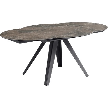 Carmen Разтегателна трапезна маса bolkow - кафява (3531034)