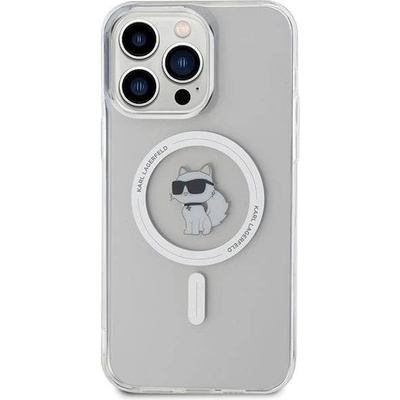 KARL LAGERFELD Magsafe Калъф за iPhone 15 Pro, Karl Lagerfeld IML Choupette Case, Прозрачен (KLHMP15LHFCCNOT)