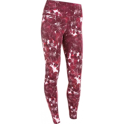 Endurance dámské legíny Franz Printed Tights červené