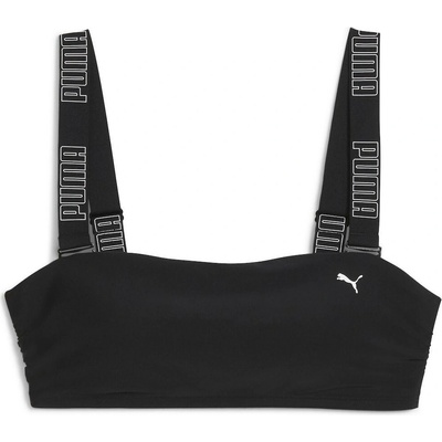 Puma dámske plavky Bandeau Top čierna