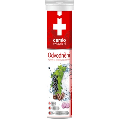 Cemio ODVODNENIE bylinky na podporu odvodnenia 20 šumivých tabliet