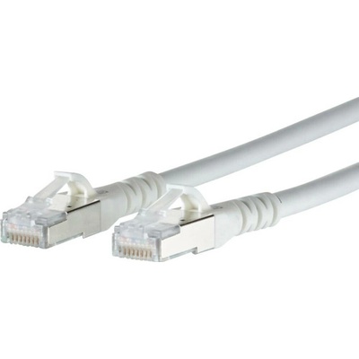 Metz Connect 1308455088-E RJ45, CAT 6A, S/FTP, 5m, bílý