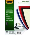 Fellowes Назад страница FELLOWES Delta A/4 250 g матова кожа с ефект кралско синьо 100/бр. 5371305 (5371305)