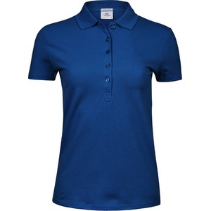 TEE JAYS tj145 / Дамска еластична поло тениска - индиго m (18014549002)