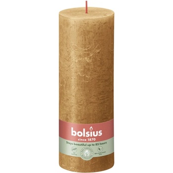Bolsius Bolsius Polska Sprzedaż sp. z o. o. Валяк за блясък Bolsius Rustic 68×190 мм - Spice Brown (кафяв)