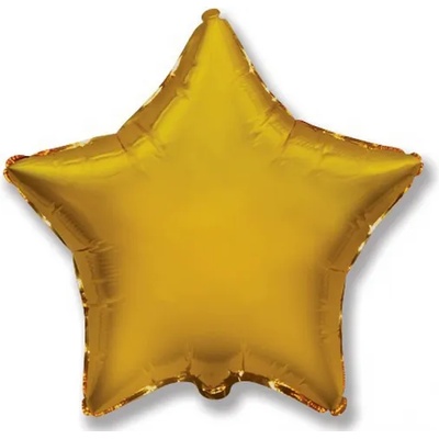 Flexmetal Балон от фолио звезда - златен