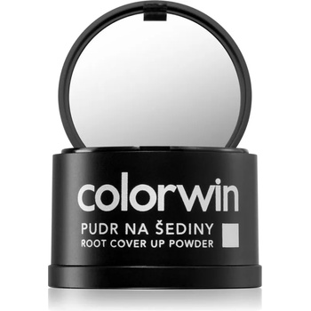 Colorwin Powder пудра за коса за обем и скриване на бяла коса цвят Black 3, 2 гр