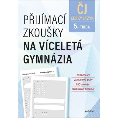 Přijímací zkoušky na víceletá gymnázia – český jazyk