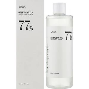 Anua Heartleaf 77% Soothing Toner успокояващ тонер за лице за жени 250 мл
