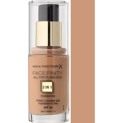 Max Factor Facefinity make-up 3v1 77 Soft Honey All Day Flawless 30 ml