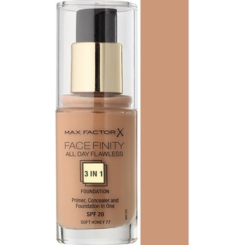 Max Factor Facefinity make-up 3v1 77 Soft Honey All Day Flawless 30 ml