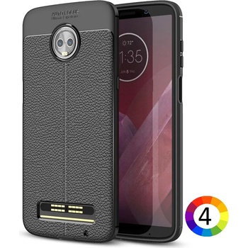 Image 1 of Motorola Moto Z3 Play Удароустойчив Litchi Skin Калъф и Протектор