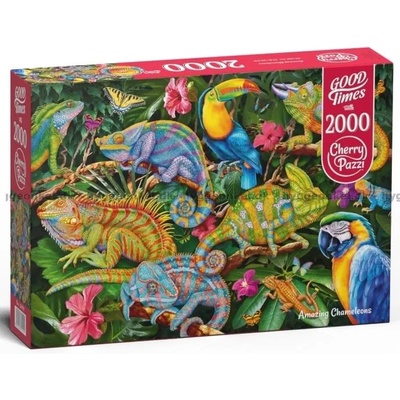 Cherry Pazzi Пъзел Cherry Pazzi от 2000 части - Хамелеони (50101)