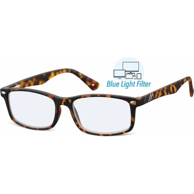 Montana Eyewear brýle na čtení a na počítač BLF83A želvovina
